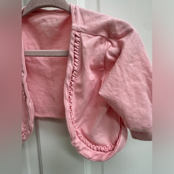 The Children’s Place 2T Girls Pink Shrug Cardigan - Picture 2 of 4